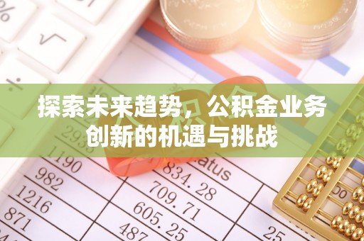 泰武探索未来趋势，公积金业务创新的机遇与挑战
