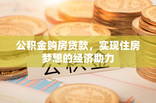 泰武公积金购房贷款，实现住房梦想的经济助力