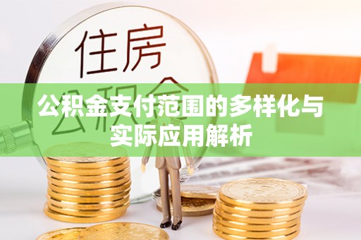 泰武公积金支付范围的多样化与实际应用解析