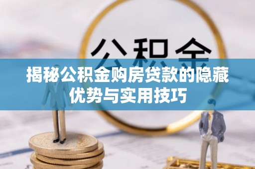 泰武揭秘公积金购房贷款的隐藏优势与实用技巧