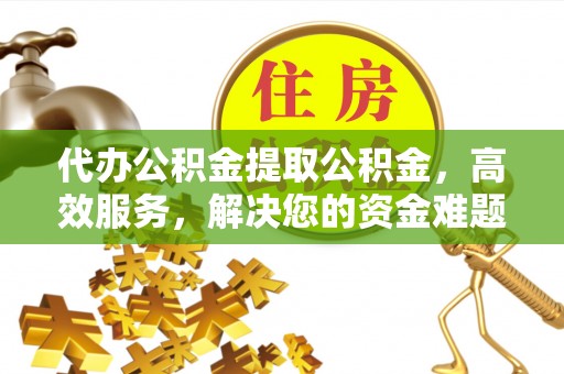 泰武代办公积金提取公积金，高效服务，解决您的资金难题
