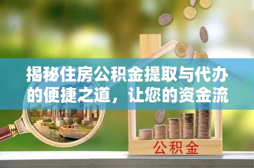 泰武揭秘住房公积金提取与代办的便捷之道，让您的资金流动更高效