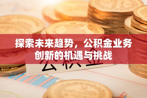 泰武探索未来趋势，公积金业务创新的机遇与挑战