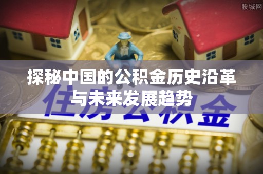泰武探秘中国的公积金历史沿革与未来发展趋势