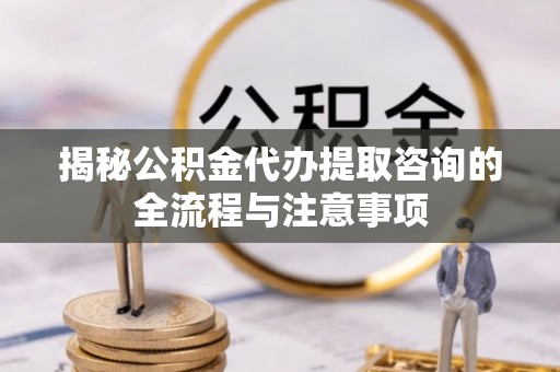 泰武揭秘公积金代办提取咨询的全流程与注意事项