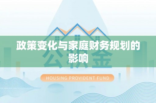 泰武政策变化与家庭财务规划的影响