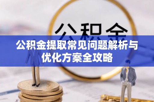 泰武公积金提取常见问题解析与优化方案全攻略