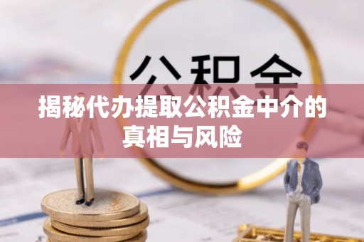 泰武揭秘代办提取公积金中介的真相与风险