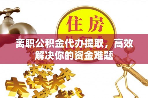 泰武离职公积金代办提取，高效解决你的资金难题