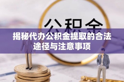 泰武揭秘代办公积金提取的合法途径与注意事项