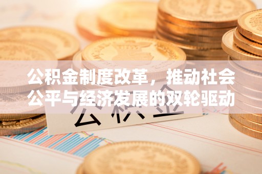 泰武公积金制度改革，推动社会公平与经济发展的双轮驱动