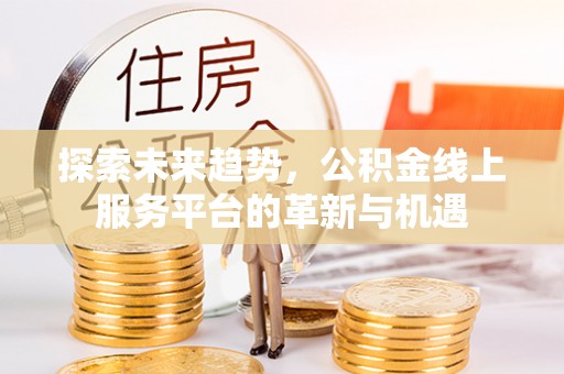 泰武探索未来趋势，公积金线上服务平台的革新与机遇