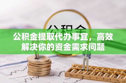 泰武公积金提取代办事宜，高效解决你的资金需求问题