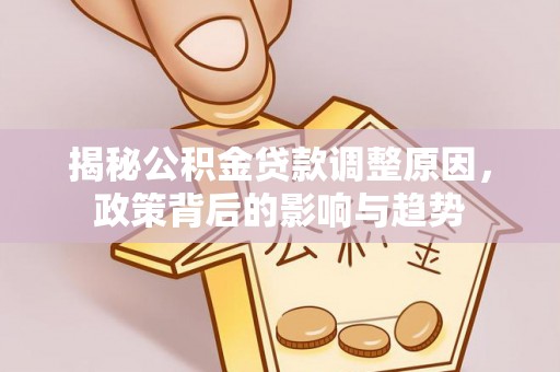 泰武揭秘公积金贷款调整原因，政策背后的影响与趋势