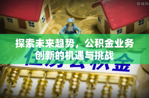 泰武探索未来趋势，公积金业务创新的机遇与挑战