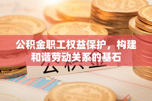 泰武公积金职工权益保护，构建和谐劳动关系的基石