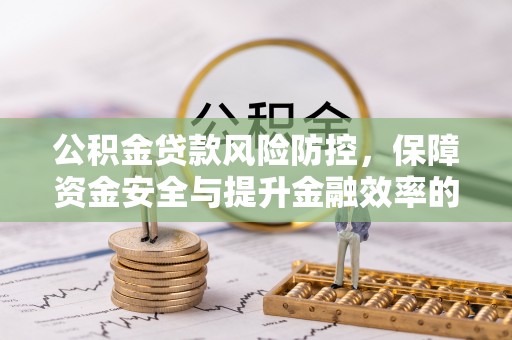 泰武公积金贷款风险防控，保障资金安全与提升金融效率的关键