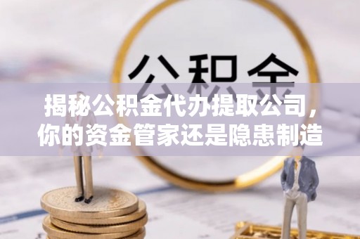 泰武揭秘公积金代办提取公司，你的资金管家还是隐患制造者？