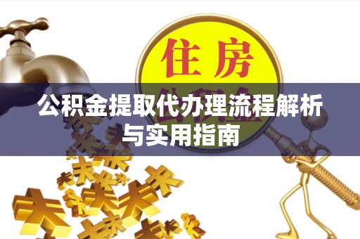 泰武公积金提取代办理流程解析与实用指南