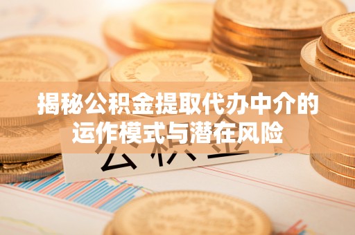 泰武揭秘公积金提取代办中介的运作模式与潜在风险