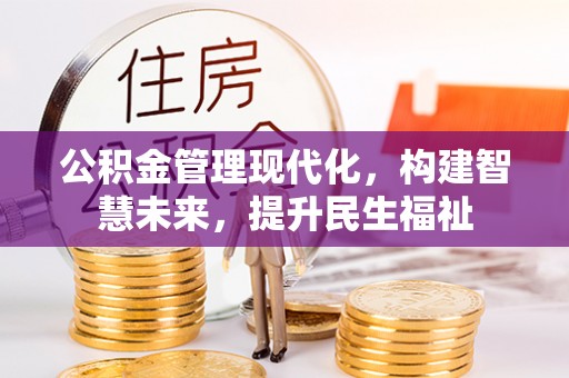 泰武公积金管理现代化，构建智慧未来，提升民生福祉